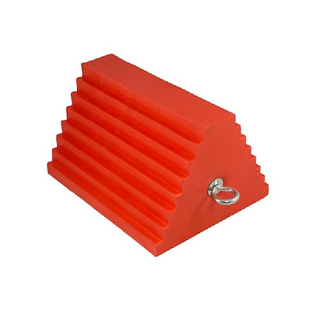 Ame Urethane Wheel Chock Orange AMN15324